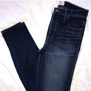 Madewell 10” high rise skinny jeans tall